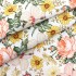 Fashion 100% Cotton Floral Printed Fabric Floral Print Organic Knitted Fabric For Baby Clothing And Dress