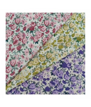 OEM/ODM accept cotton poplin flower printed fabric tana lawn cotton fabric for dresses