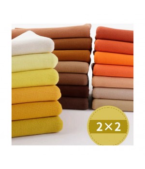 Wholesale Eco-friendly Organic 95 Cotton 5 Spandex Rib Knit Stretch Jersey Elastic Fabric For Clothing