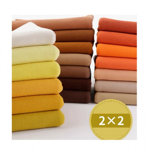 Wholesale Eco-friendly Organic 95 Cotton 5 Spandex Rib Knit Stretch Jersey Elastic Fabric For Clothing