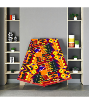 Kente Fabrics Premium Cotton Fabric with Unique African Design